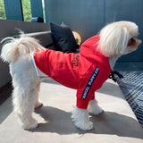 PUPPY ANGEL CITY SPORT HOODIE / RED - Miso and Friends - petshop