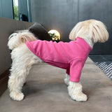 SOFT TOUCH MOCK NECK LONG SLEEVE SHIRT / MAGENTA - Miso and Friends - petshop