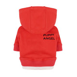 PUPPY ANGEL CITY SPORT HOODIE / RED - Miso and Friends - petshop