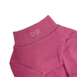 SOFT TOUCH MOCK NECK LONG SLEEVE SHIRT / MAGENTA - Miso and Friends - petshop