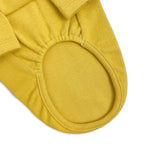 SOFT TOUCH MOCK NECK LONG SLEEVE SHIRT / YELLOW - Miso and Friends - petshop
