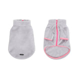 ALL EYES ON ME BOA FLEECE JACKET / LIGHT GREY - Miso and Friends - petshop