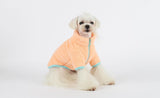 ALL EYES ON ME BOA FLEECE JACKET / ORANGE - Miso and Friends - petshop