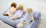 ALL EYES ON ME BOA FLEECE VEST / LIGHT GREY - Miso and Friends - petshop