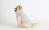 ALL EYES ON ME BOA FLEECE VEST / LIGHT GREY - Miso and Friends - petshop