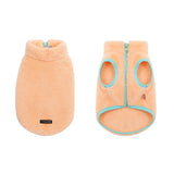 ALL EYES ON ME BOA FLEECE VEST / ORANGE - Miso and Friends - petshop