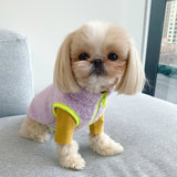 ALL EYES ON ME BOA FLEECE VEST / PURPLE - Miso and Friends - petshop