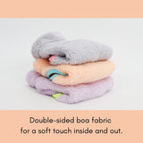 ALL EYES ON ME BOA FLEECE VEST / PURPLE - Miso and Friends - petshop