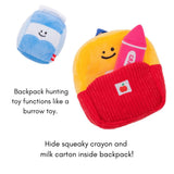 BACKPACK HUNTING TOY - Miso and Friends - petshop