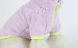 ALL EYES ON ME BOA FLEECE JACKET / ORANGE