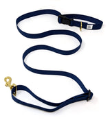 CANADA HANDCRAFTED ADJUSTABLE HANDS-FREE LEASH / NAVY - Miso and Friends - petshop