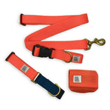 CANADA HANDCRAFTED ADJUSTABLE HANDS-FREE LEASH / ORANGE - Miso and Friends - petshop