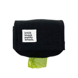 CANADA HANDCRAFTED POOP BAG HOLDER / BLACK - Miso and Friends - petshop