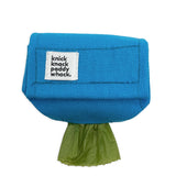 CANADA HANDCRAFTED POOP BAG HOLDER / BLUE - Miso and Friends - petshop