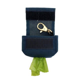 CANADA HANDCRAFTED POOP BAG HOLDER / NAVY - Miso and Friends - petshop