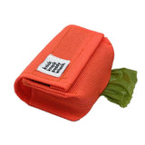 CANADA HANDCRAFTED POOP BAG HOLDER / ORANGE - Miso and Friends - petshop