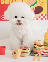 CHEESEBURGER NOSEWORK TOY - Miso and Friends - petshop