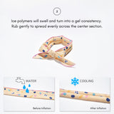 COOLING SCARF / VANILLA - Miso and Friends - petshop