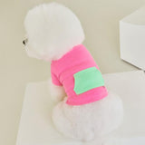 CRAYON POCKET TSHIRT / BERRY - Miso and Friends - petshop