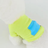 CRAYON POCKET TSHIRT / LIME - Miso and Friends - petshop