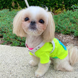 CRAYON POCKET TSHIRT / LIME - Miso and Friends - petshop