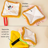 CRISPY TOAST NOSEWORK TOY - Miso and Friends - petshop