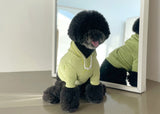 CROP HOODIE / LIME GREEN - Miso and Friends - petshop