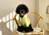 CROP HOODIE / LIME GREEN - Miso and Friends - petshop