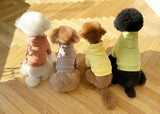 CROP HOODIE / YELLOW - Miso and Friends - petshop
