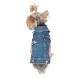 DENIM LOVE VEST / DARK BLUE - Miso and Friends - petshop