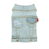 DENIM LOVE VEST / LIGHT BLUE - Miso and Friends - petshop