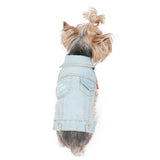 DENIM LOVE VEST / LIGHT BLUE - Miso and Friends - petshop