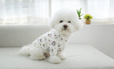 HOME SWEET HOME BUTTON UP HOODIE / WHITE - Miso and Friends - petshop