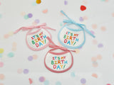 IT'S MY BIRTHDAY BIB / BLUE - Miso and Friends - petshop