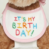 IT'S MY BIRTHDAY BIB / PINK - Miso and Friends - petshop