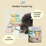 KING DUMPLINGS NOSEWORK TOY - Miso and Friends - petshop