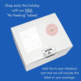 NO PEEKING LABEL / CHRISTMAS - Miso and Friends - petshop