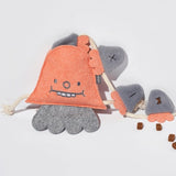 OCTOPUS NOSEWORK TOY / CORAL - Miso and Friends - petshop
