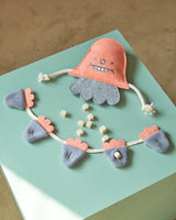 OCTOPUS NOSEWORK TOY / CORAL - Miso and Friends - petshop