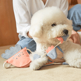 OCTOPUS NOSEWORK TOY / CORAL - Miso and Friends - petshop