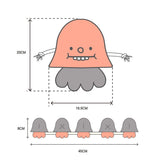 OCTOPUS NOSEWORK TOY / CORAL - Miso and Friends - petshop
