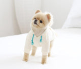 PHOTO READY HOODED T-SHIRT / IVORY - Miso and Friends - petshop