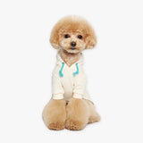 PHOTO READY HOODED T-SHIRT / IVORY - Miso and Friends - petshop