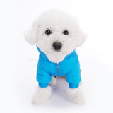 POM POM PADDED JUMPER / BLUE - Miso and Friends - petshop