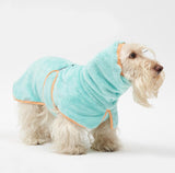 QUICK DRY AFTER SHOWER GOWN / TANGERINE - Miso and Friends - petshop