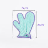 QUICK DRY TOWEL GLOVES / BLUEBERRY - Miso and Friends - petshop