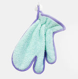 QUICK DRY TOWEL GLOVES / BLUEBERRY - Miso and Friends - petshop