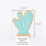 QUICK DRY TOWEL GLOVES / TANGERINE - Miso and Friends - petshop