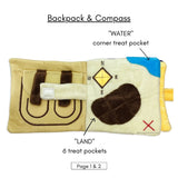 SCOUTS BOOK NOSEWORK TOY - Miso and Friends - petshop