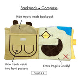 SCOUTS BOOK NOSEWORK TOY - Miso and Friends - petshop